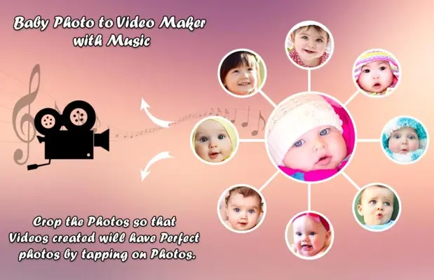 Photo Video Music - Baby Photo android App screenshot 4